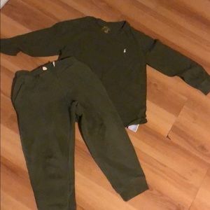 Ralph Lauren jogger outfit boys size 7